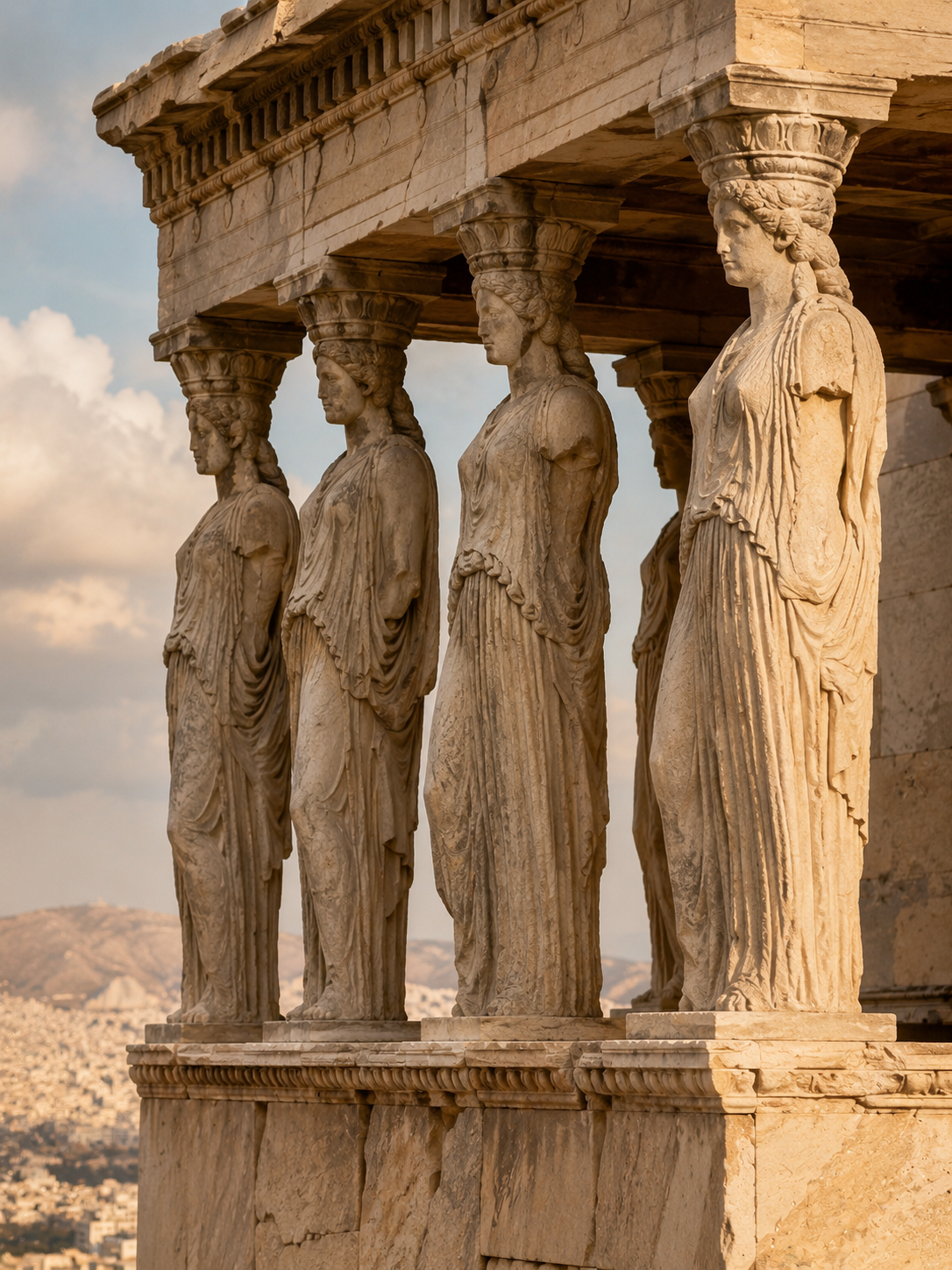 The Caryatid’s Secret candle