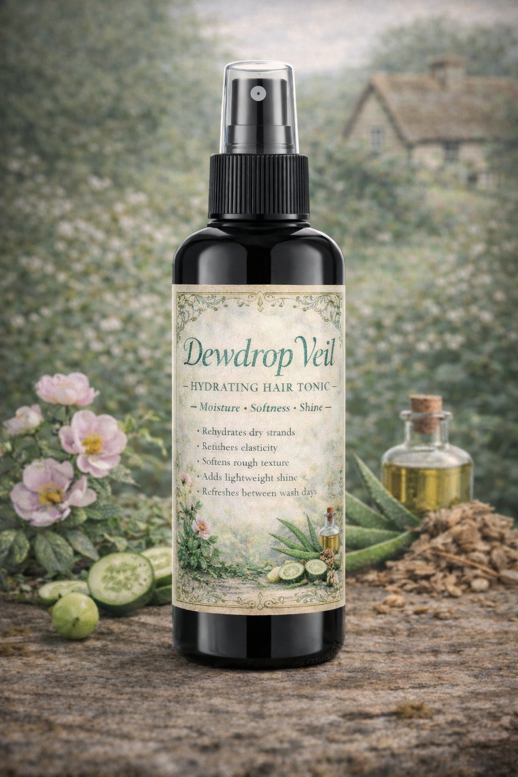 Dewdrop Veil - Hydrating Hair Tonic