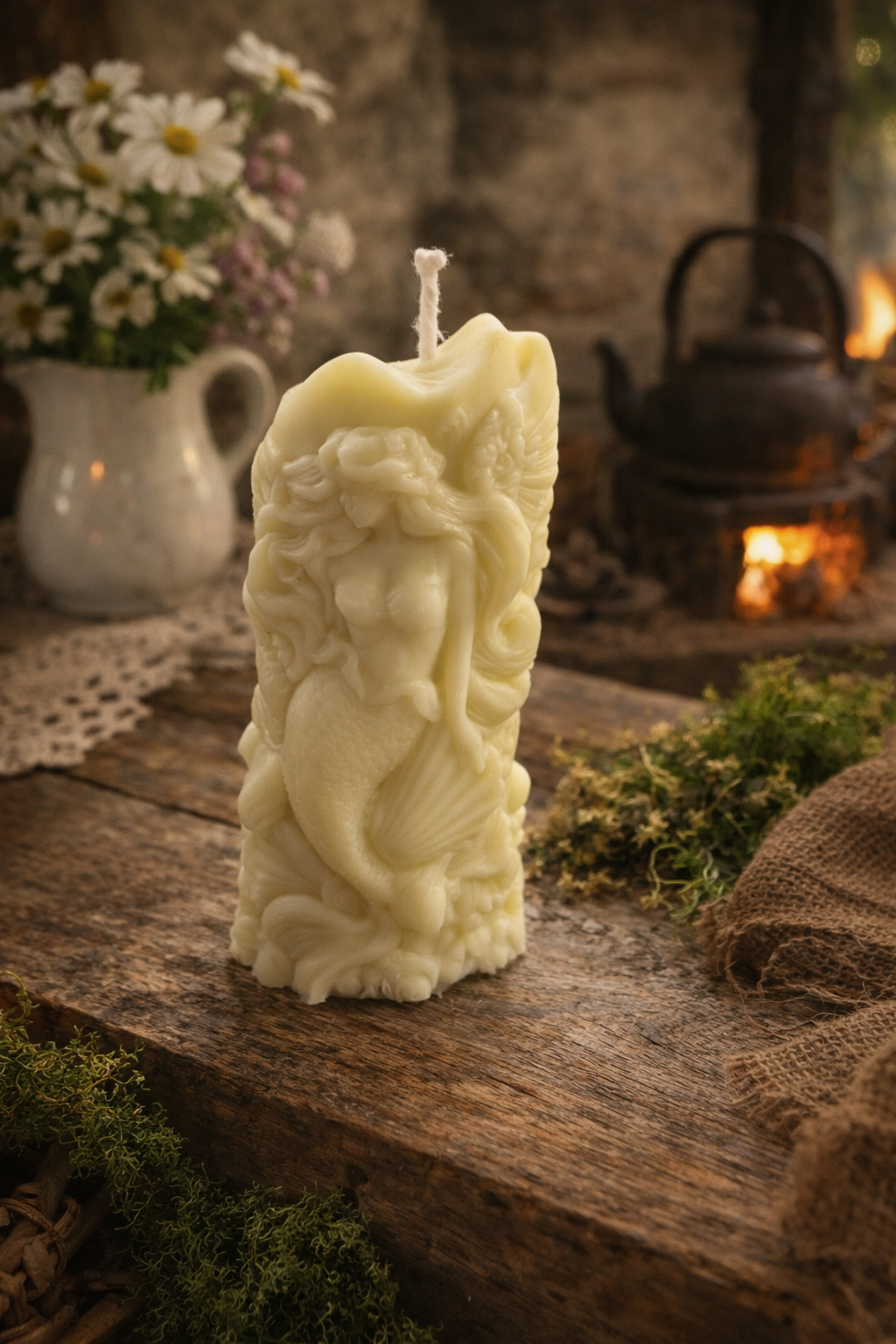 Tidewhisper Muse Candle