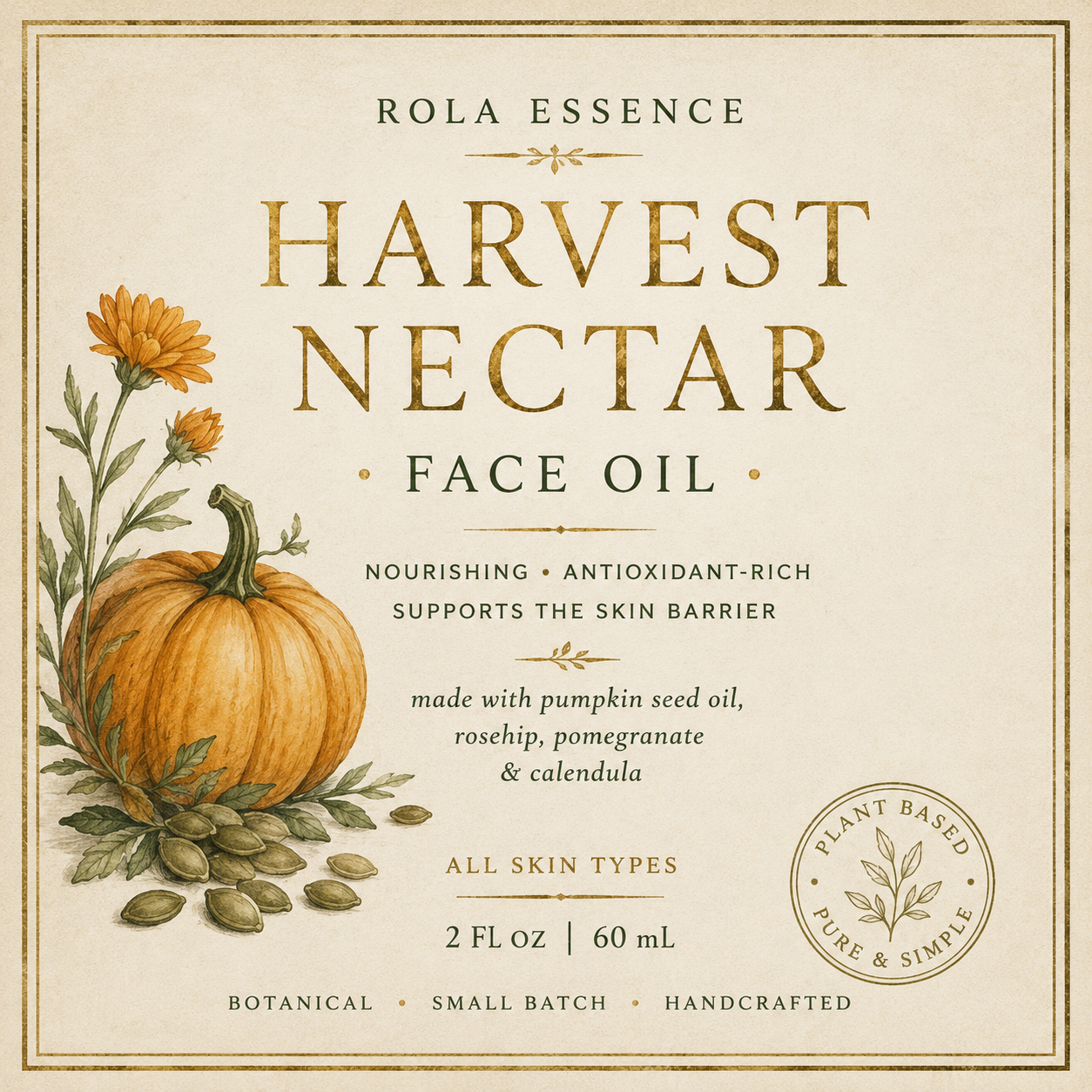 Harvest Nectar Face Oil - Glow • Nourish • Soften