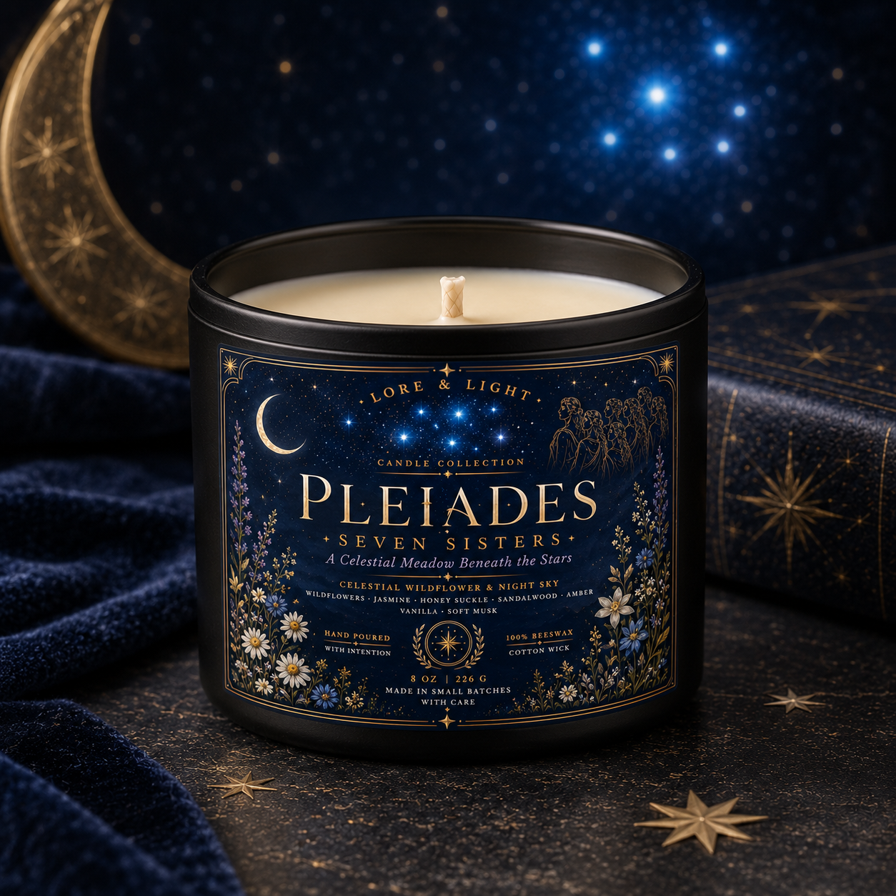 Pleiades: Seven Sisters Candle