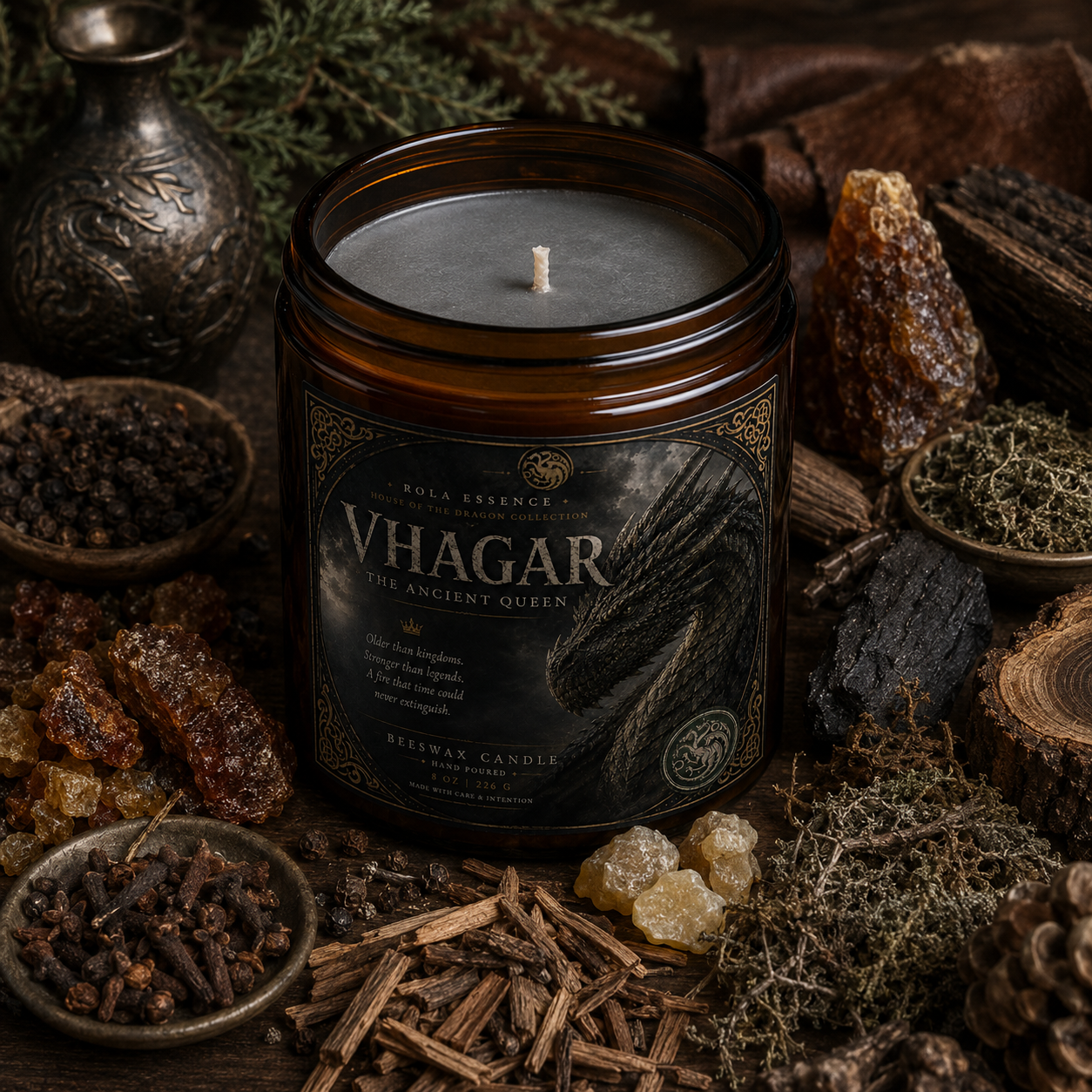 Vhagar: The Ancient Queen Candle