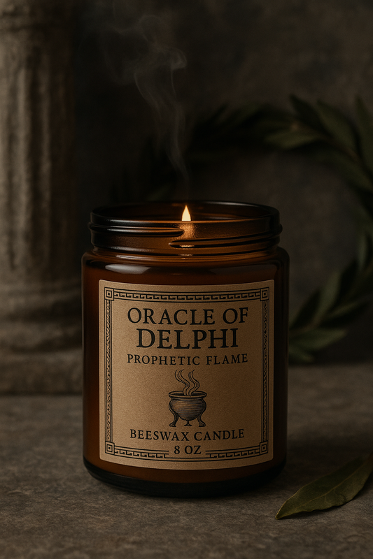 Oracle of Delphi – Prophetic Flame Candle