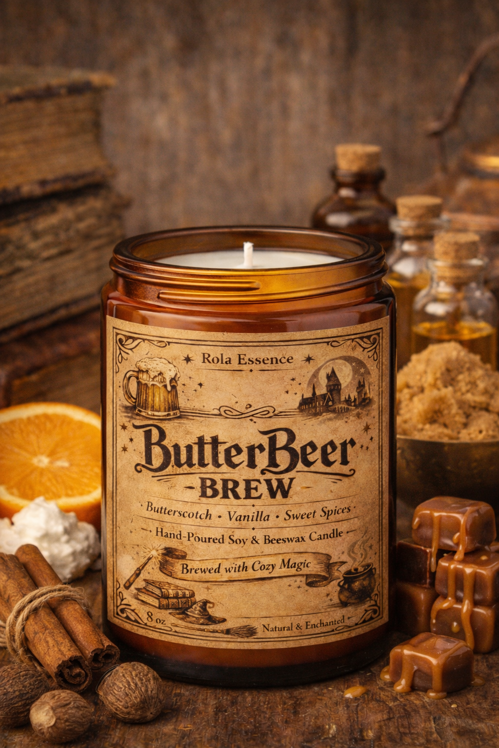 ButterBeer Brew Candle