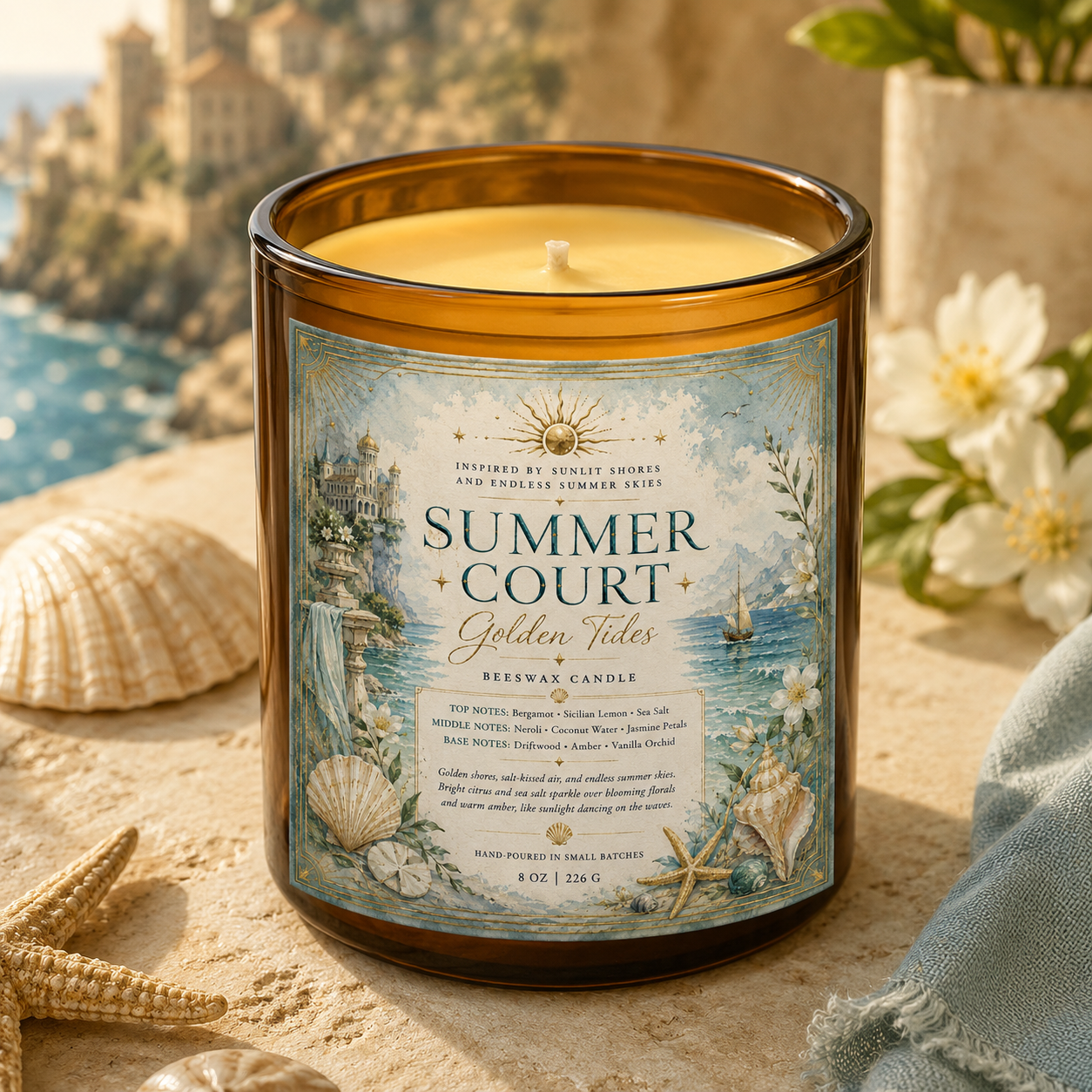 Summer Court - Golden Tides Candle