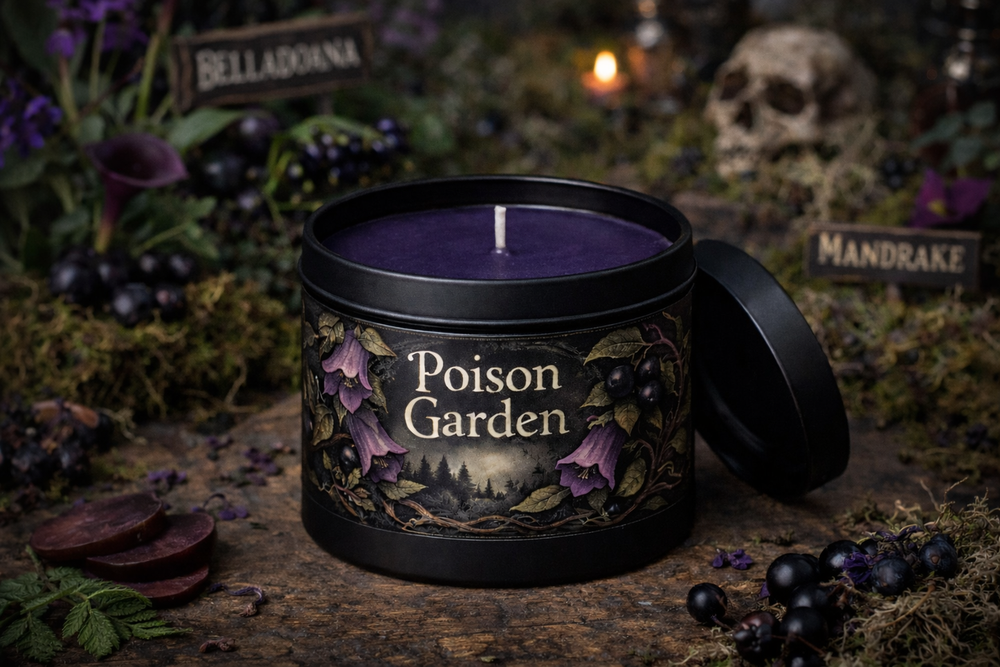 Poison Garden - Nightshade Inspired Candle