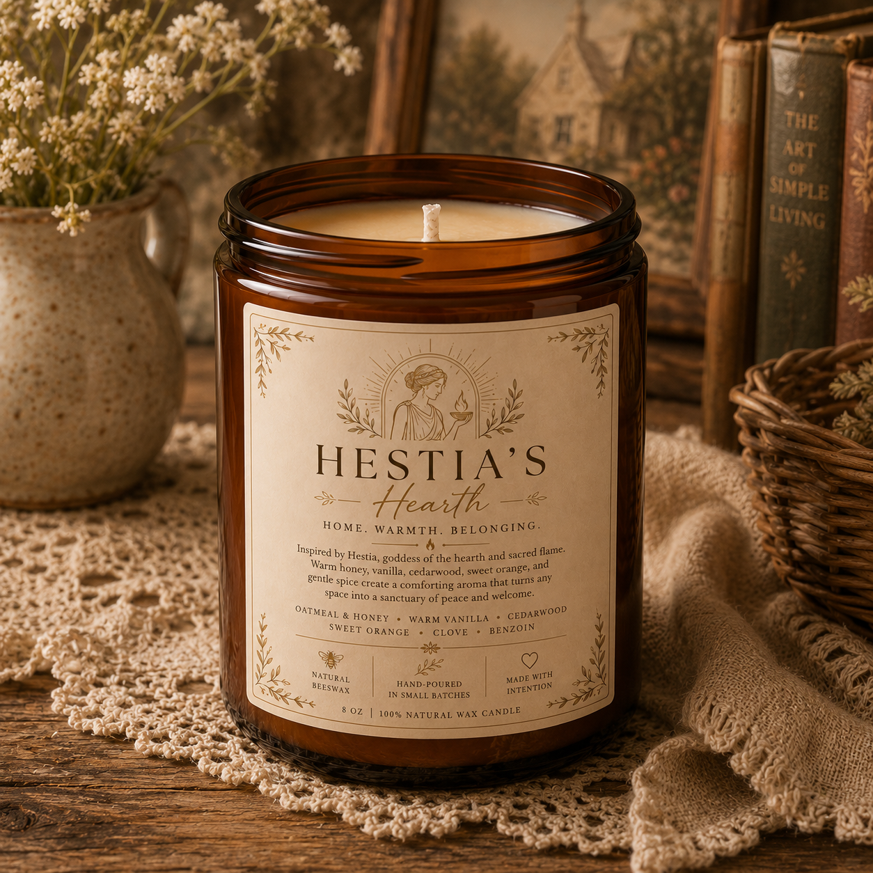 Hestia’s Hearth Candle