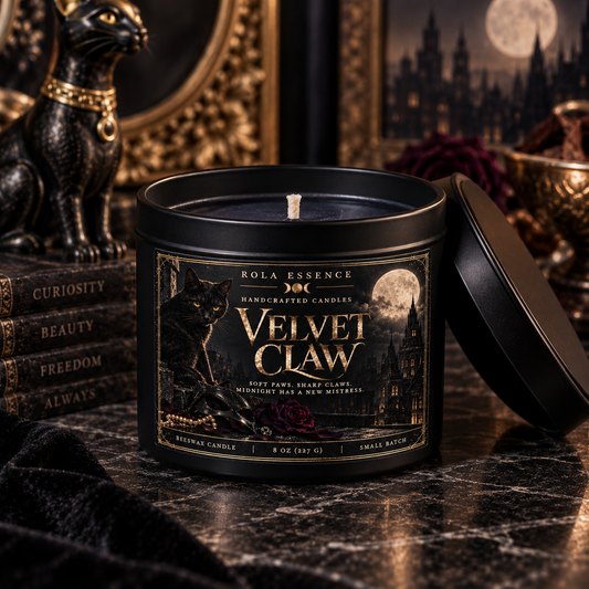 Velvet Claw Beeswax Candle | Velvet Soft. Razor Sharp.