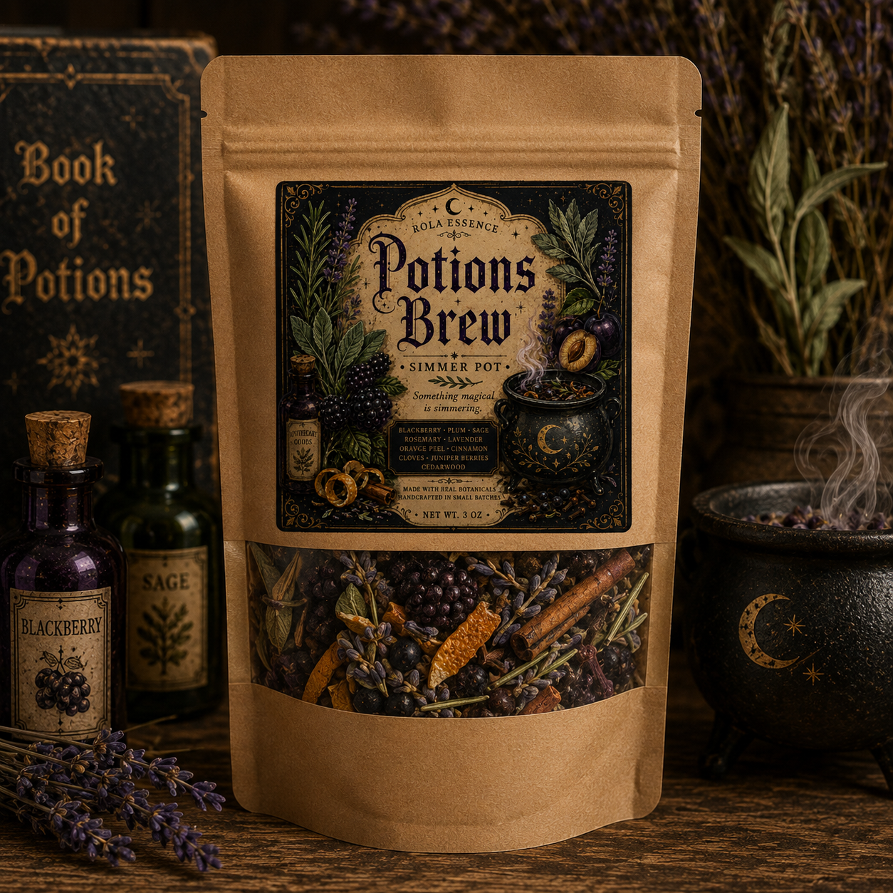 Potions Brew Simmer Pot | Brew • Simmer • Enchant