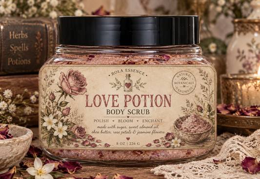 Love Potion Body Scrub - Bloom• Polish • Enchant