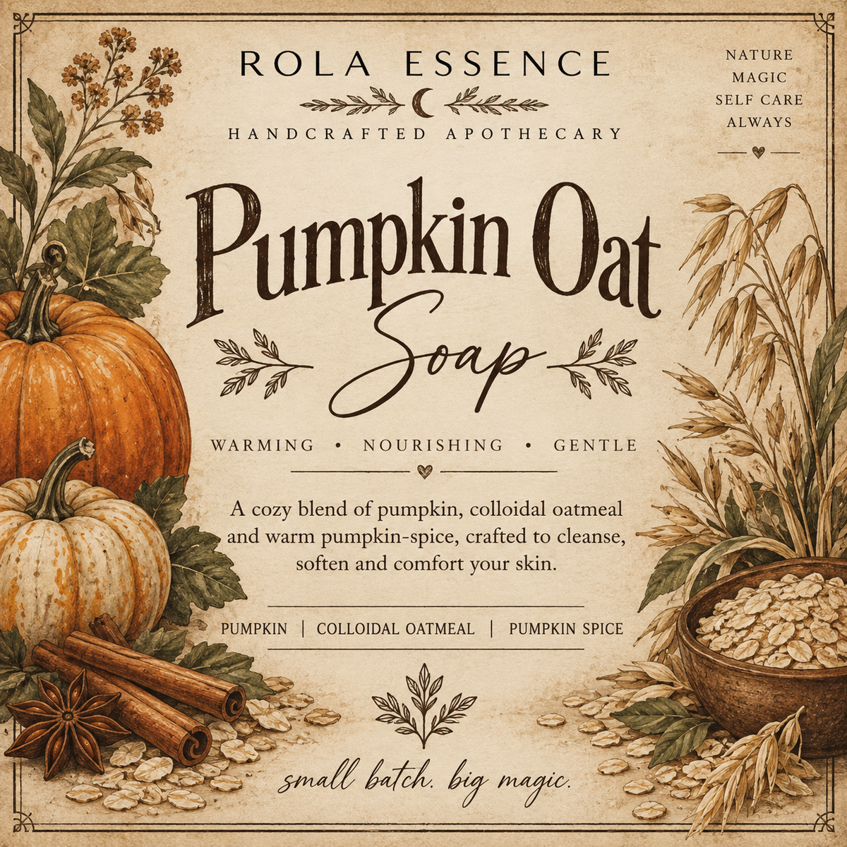 Pumpkin Oat Soap