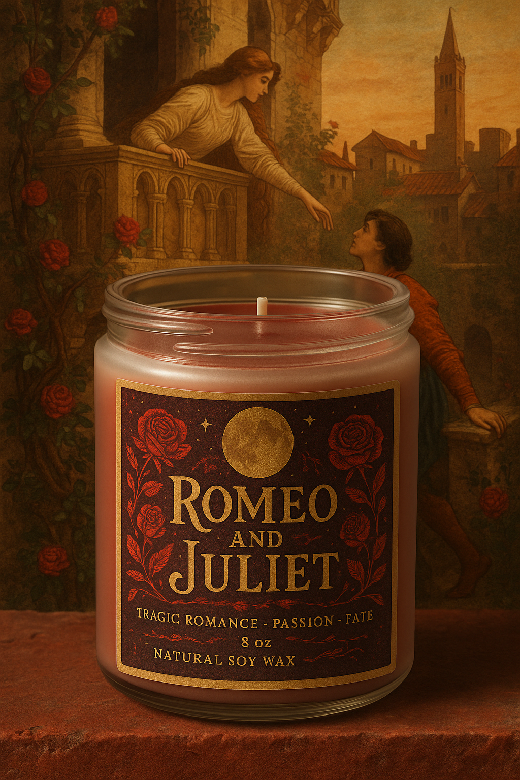 Romeo & Juliet Candle — “Eternal Lovers”
