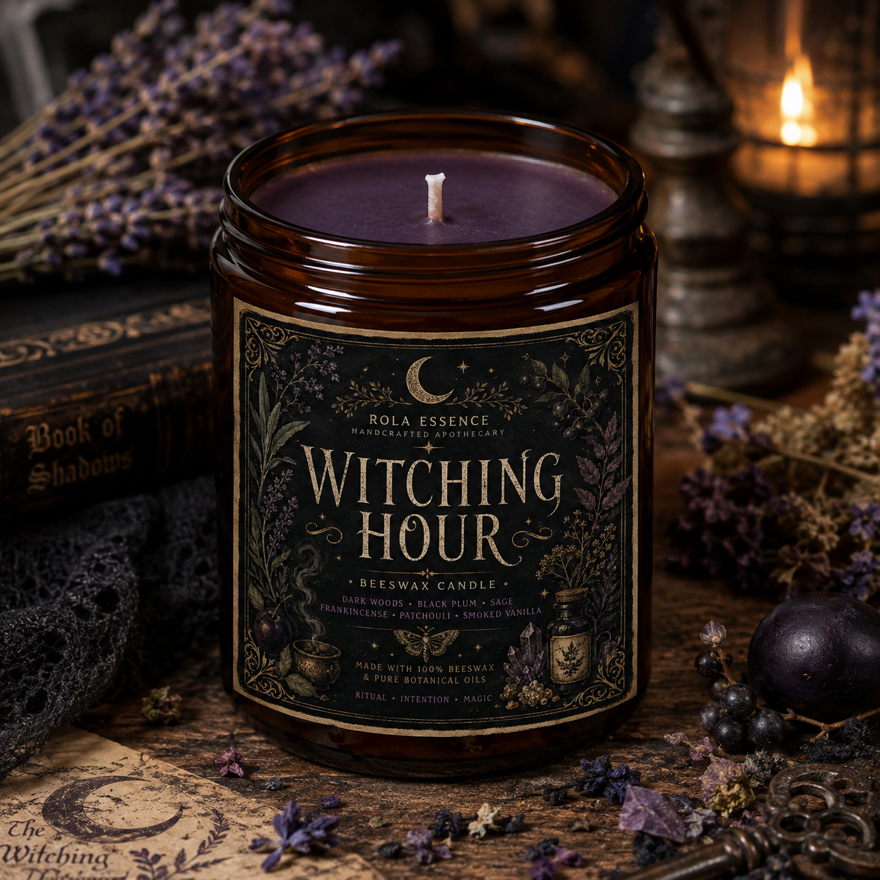 Witching Hour | Beeswax Candle