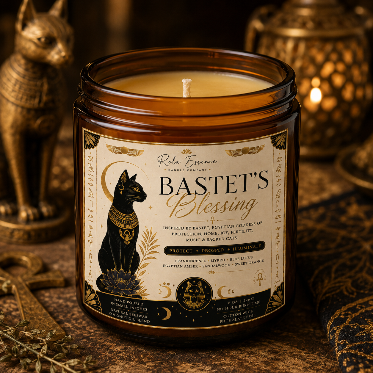 Bastet’s Blessing Candle