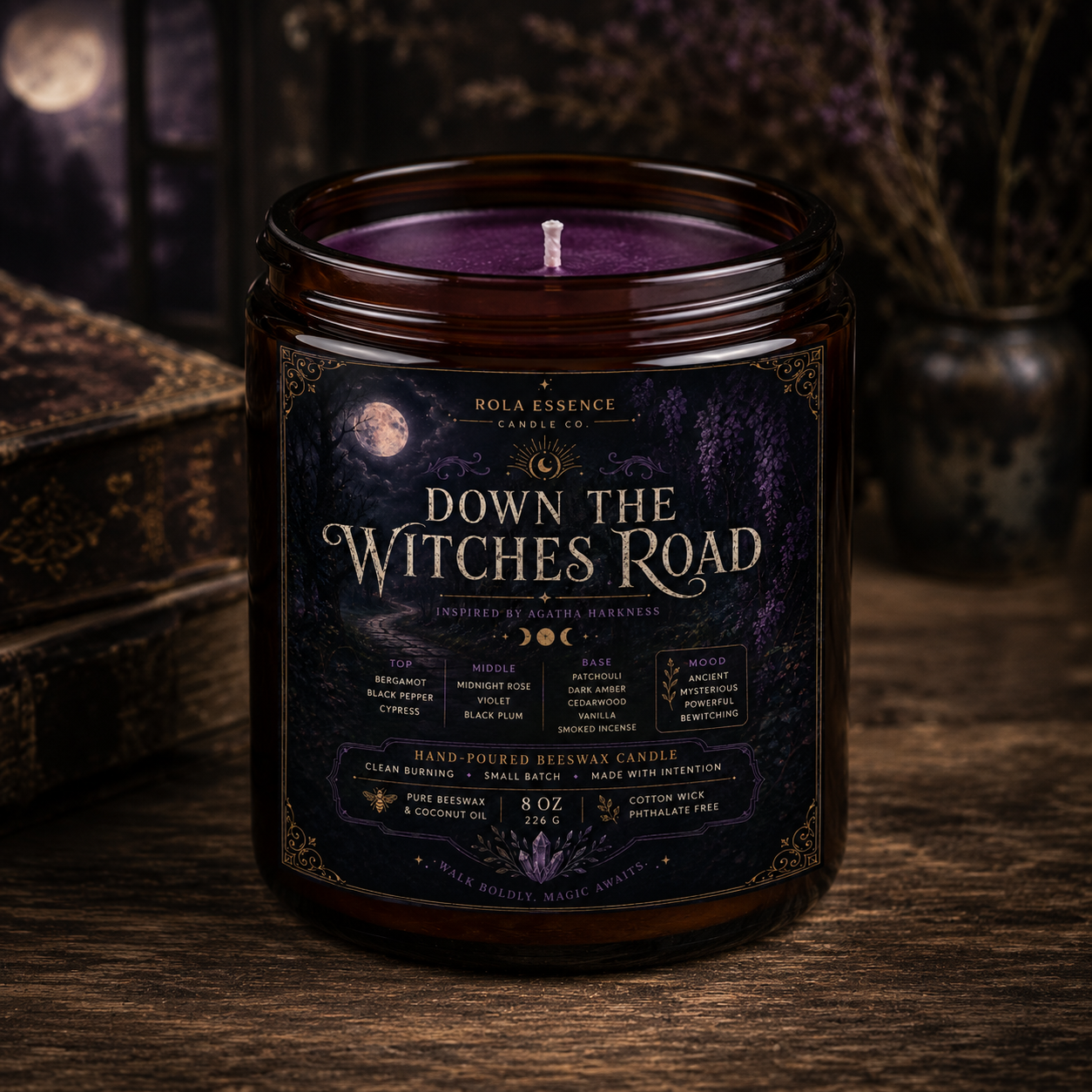 Down the Witches’ Road Candle