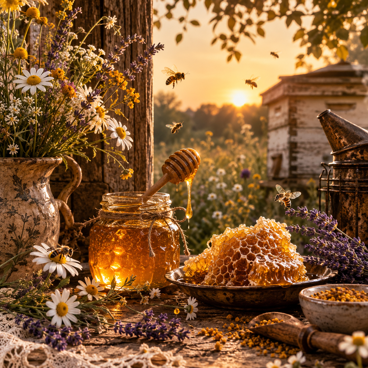 Golden Hive Beeswax Candle