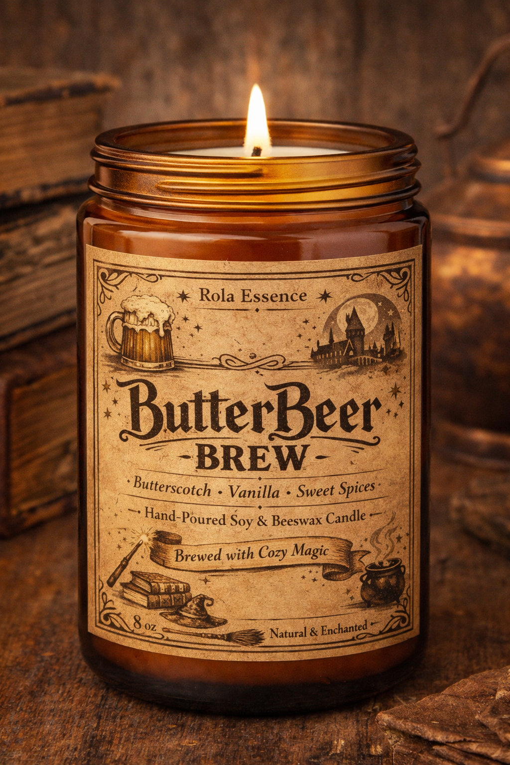 ButterBeer Brew Candle