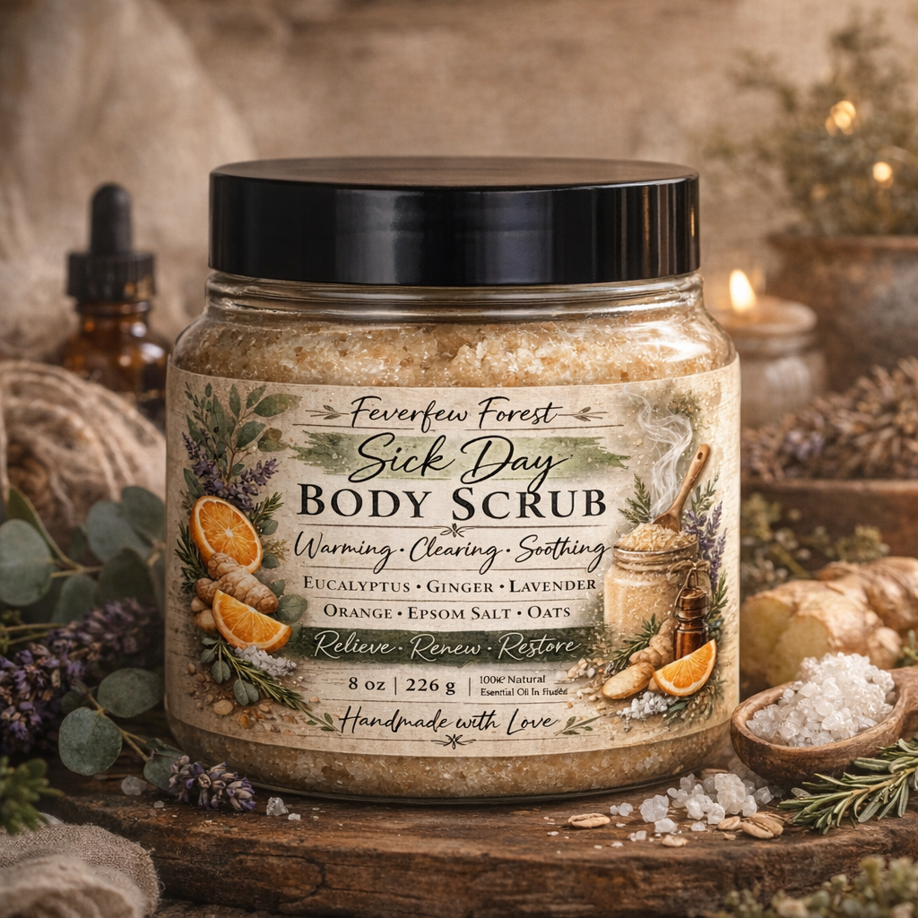 Feverfew Forest - Sick Day Body Scrub
