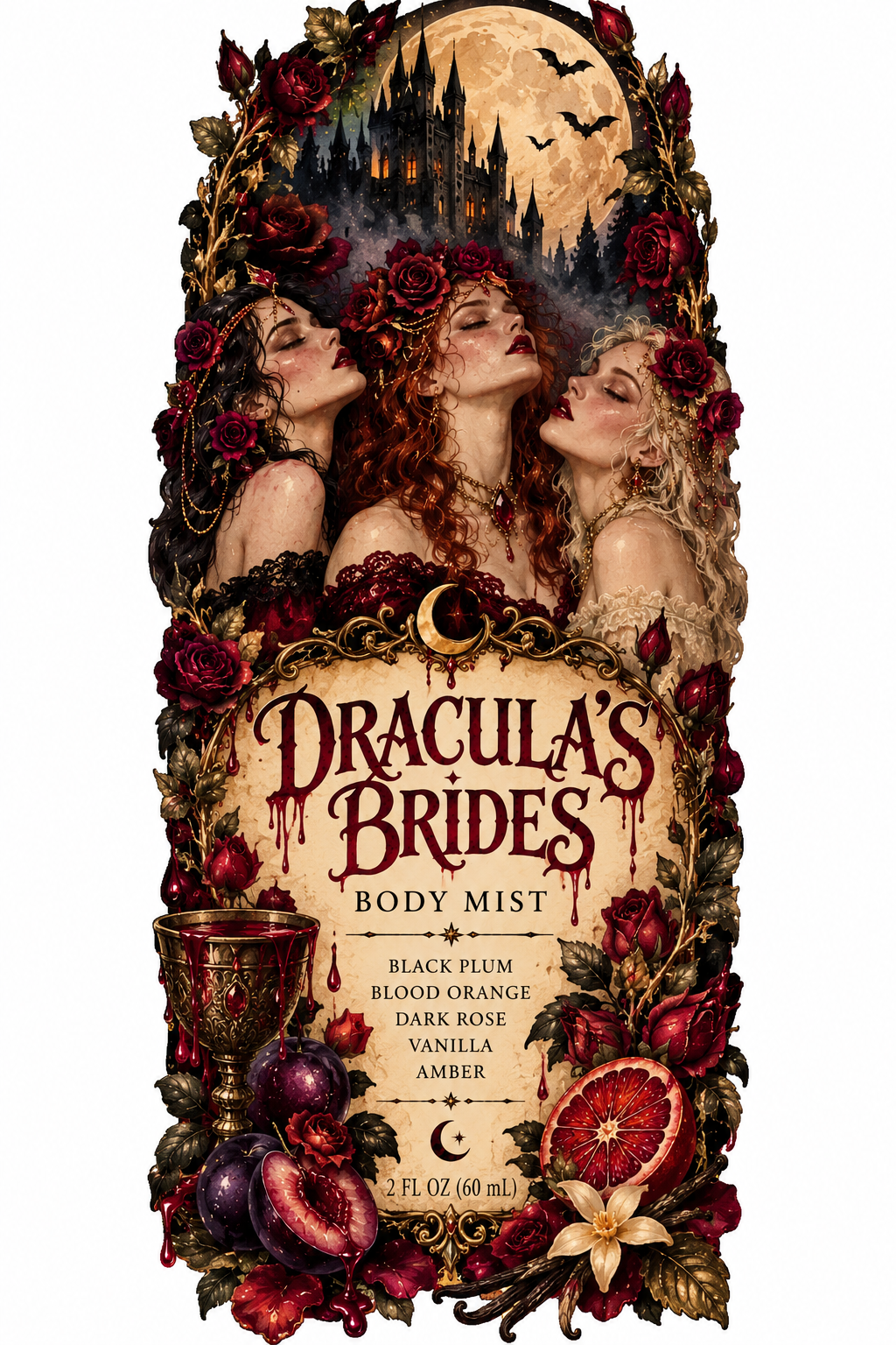 Dracula’s Brides Body Mist