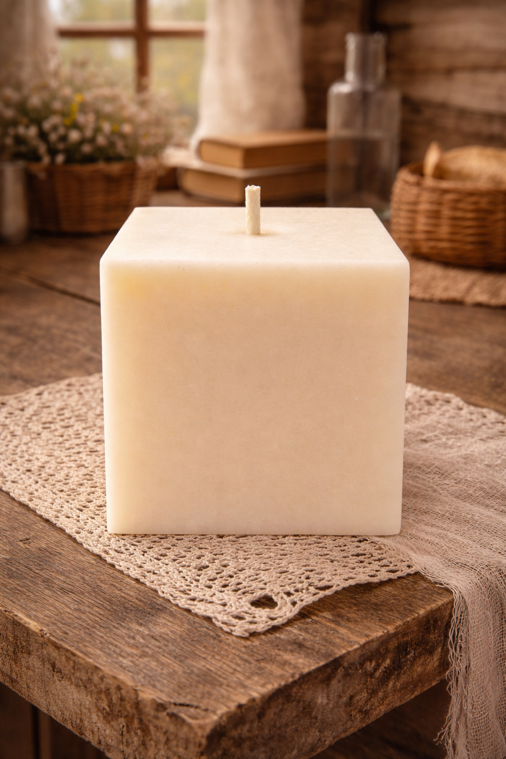 Bare Light Candle