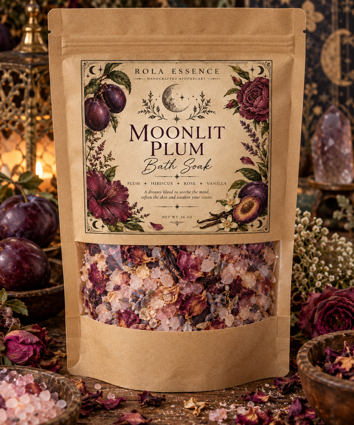 Moonlit Plum Bath Soak