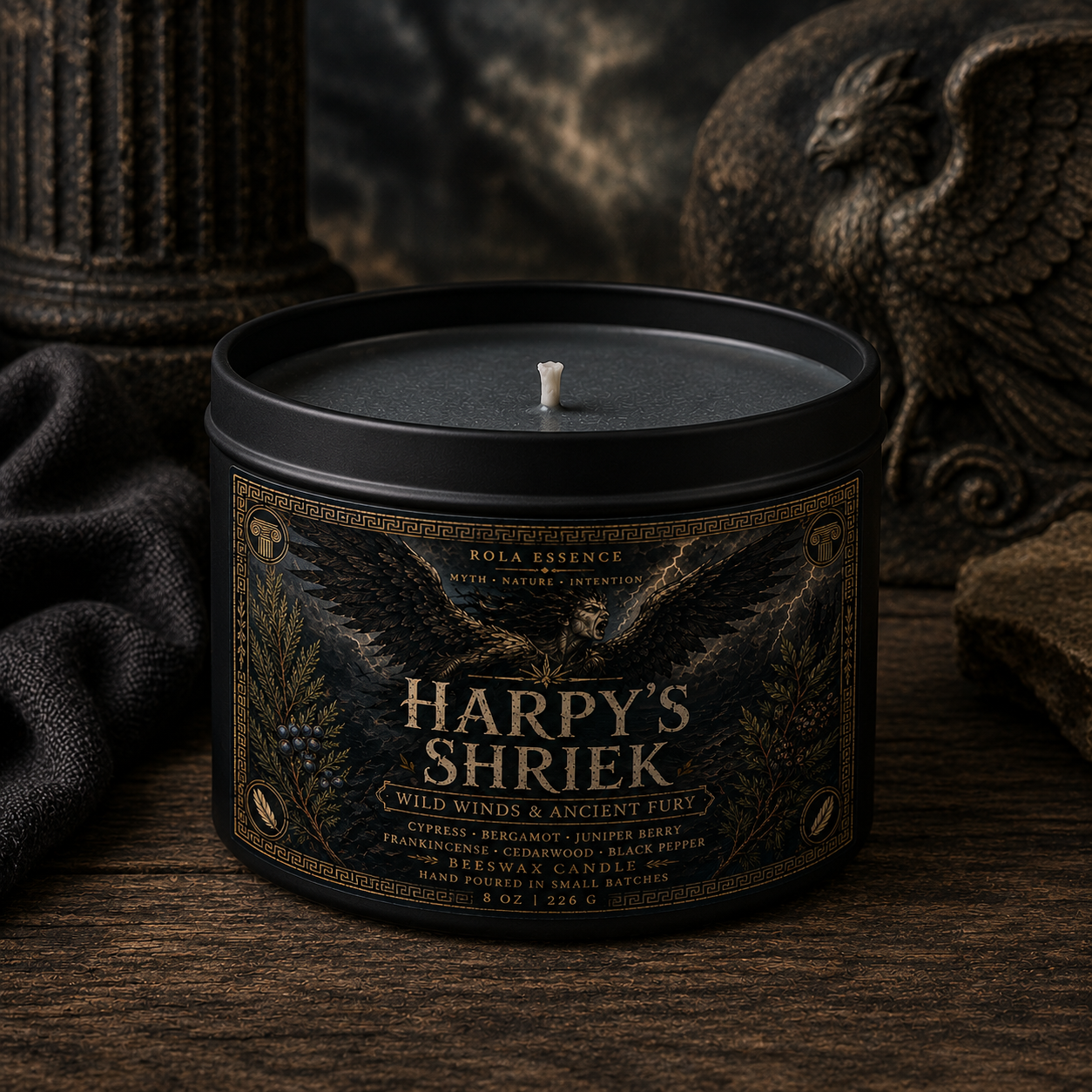 Harpy’s Shriek - Wild Winds & Ancient Fury Candle