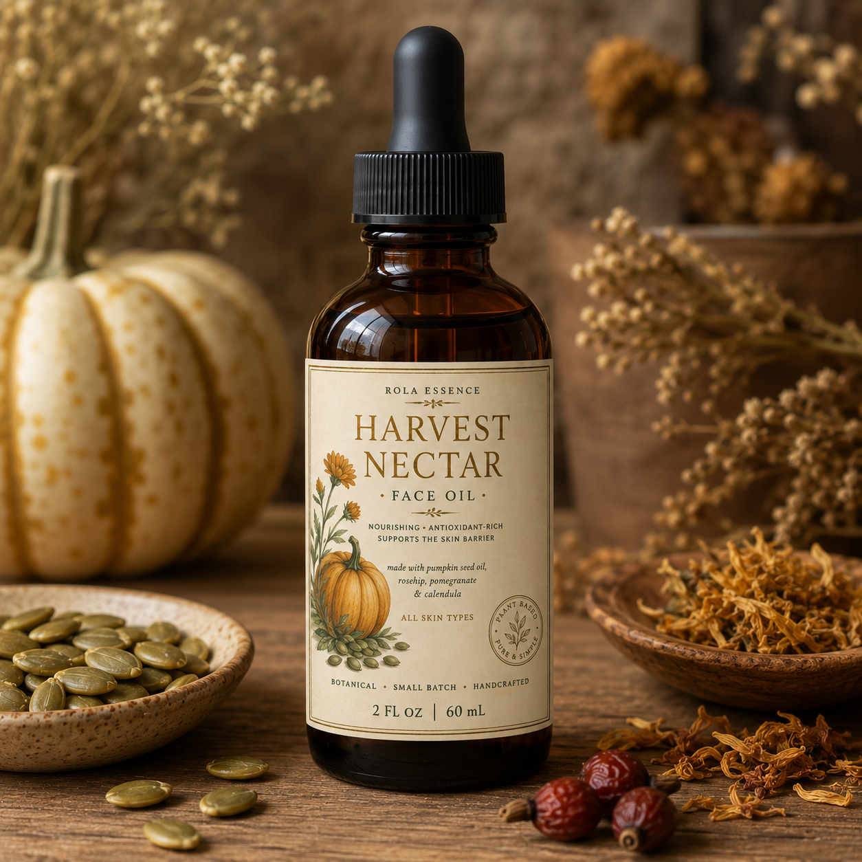 Harvest Nectar Face Oil - Glow • Nourish • Soften