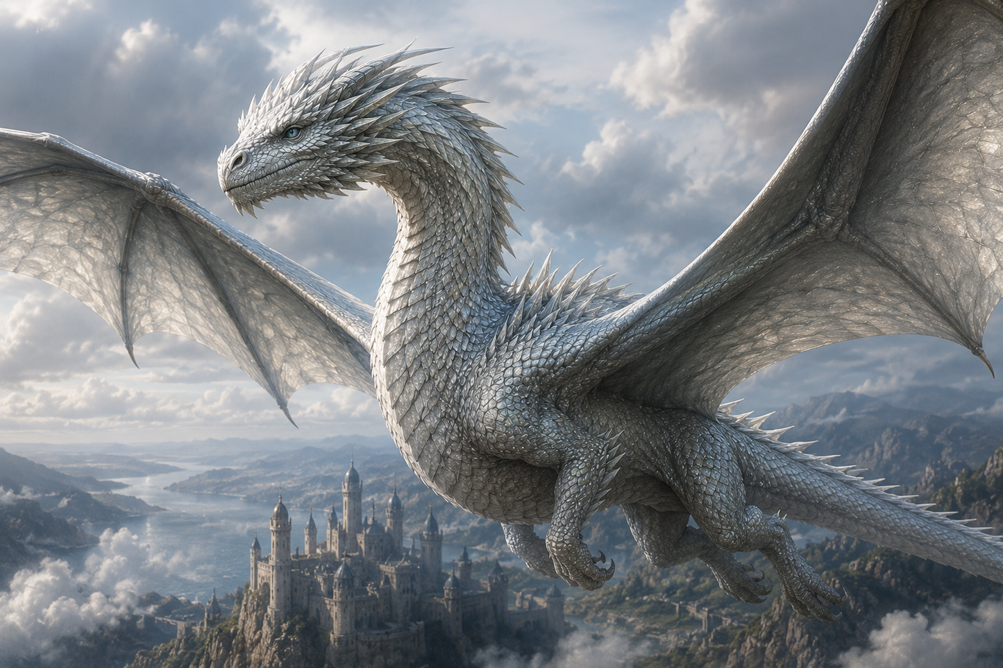 Silverwing | The Gentle Dragon Candle