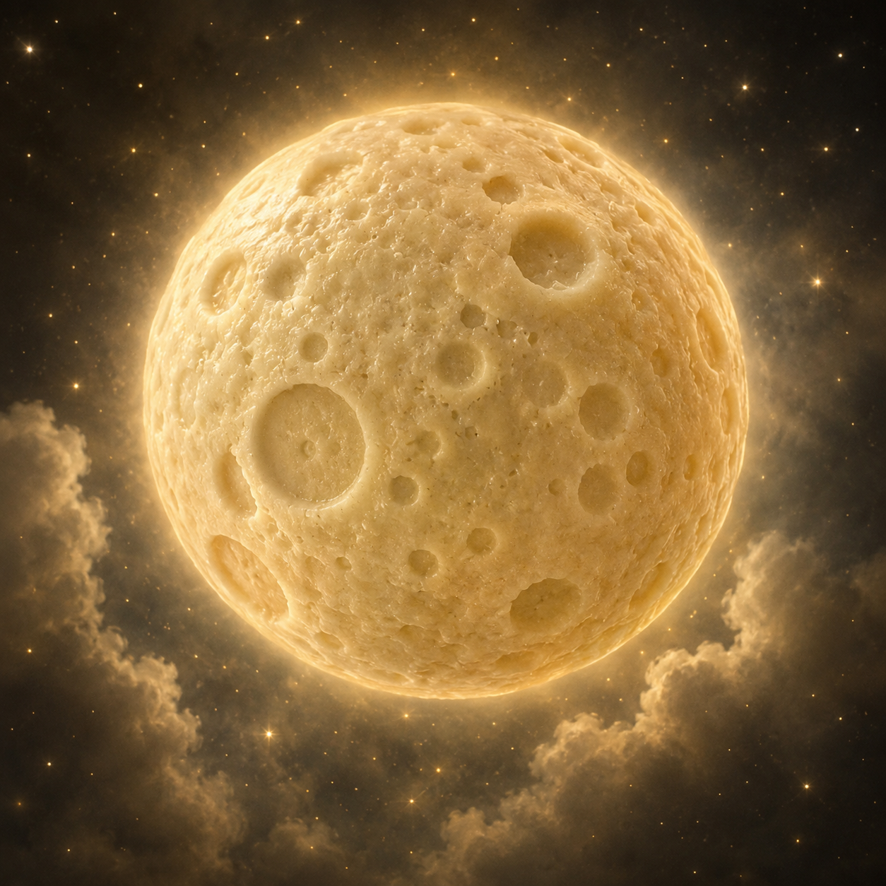 Moonveil Beeswax Candle