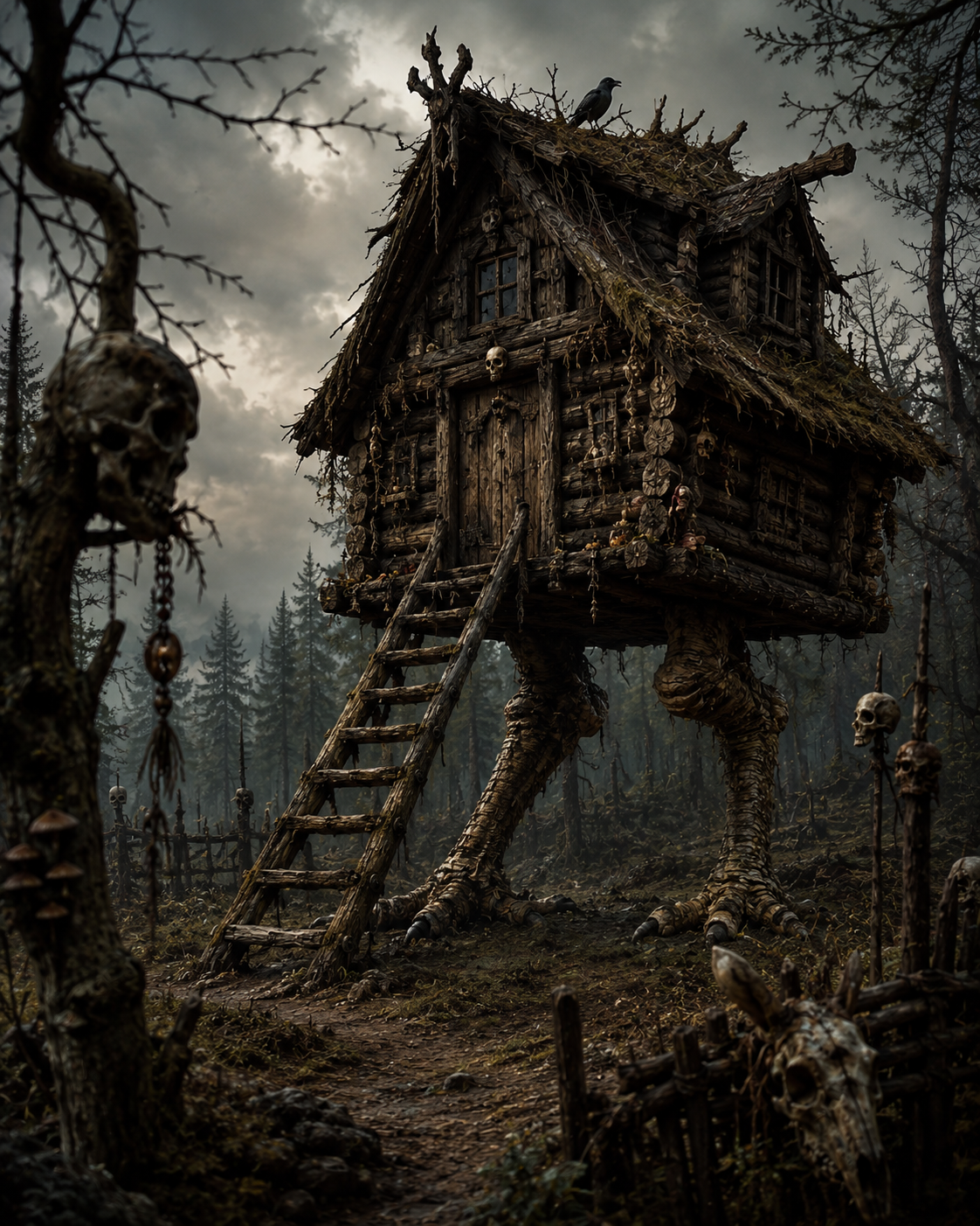 Baba Yaga Candle