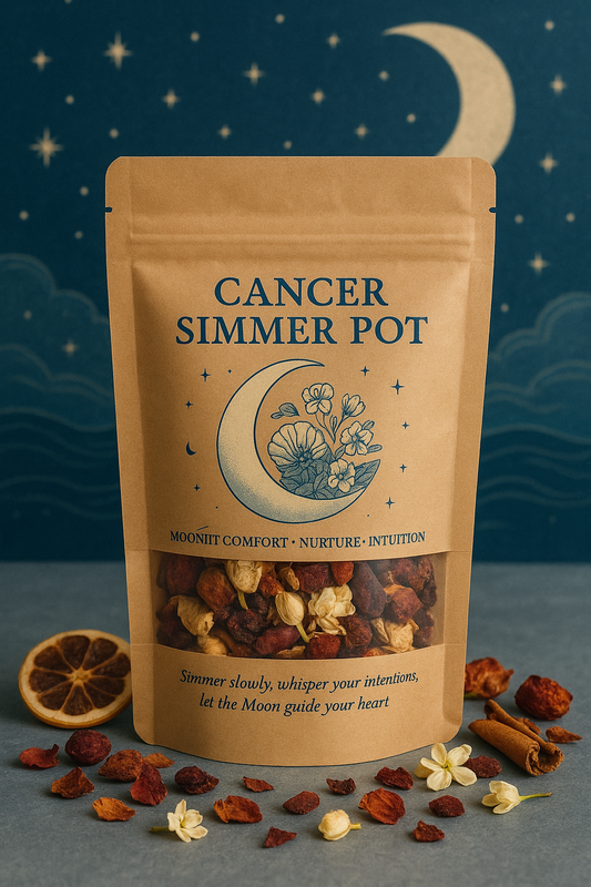 Cancer Simmer Pot — Moonlit Comfort