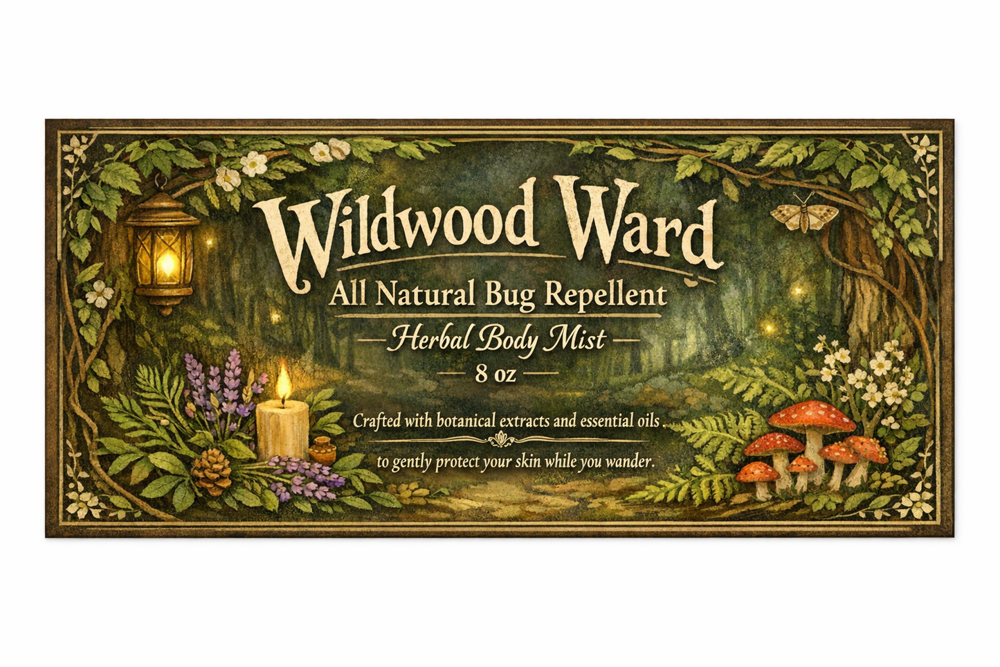 Wildwood Ward - All Natural Bug Repellent