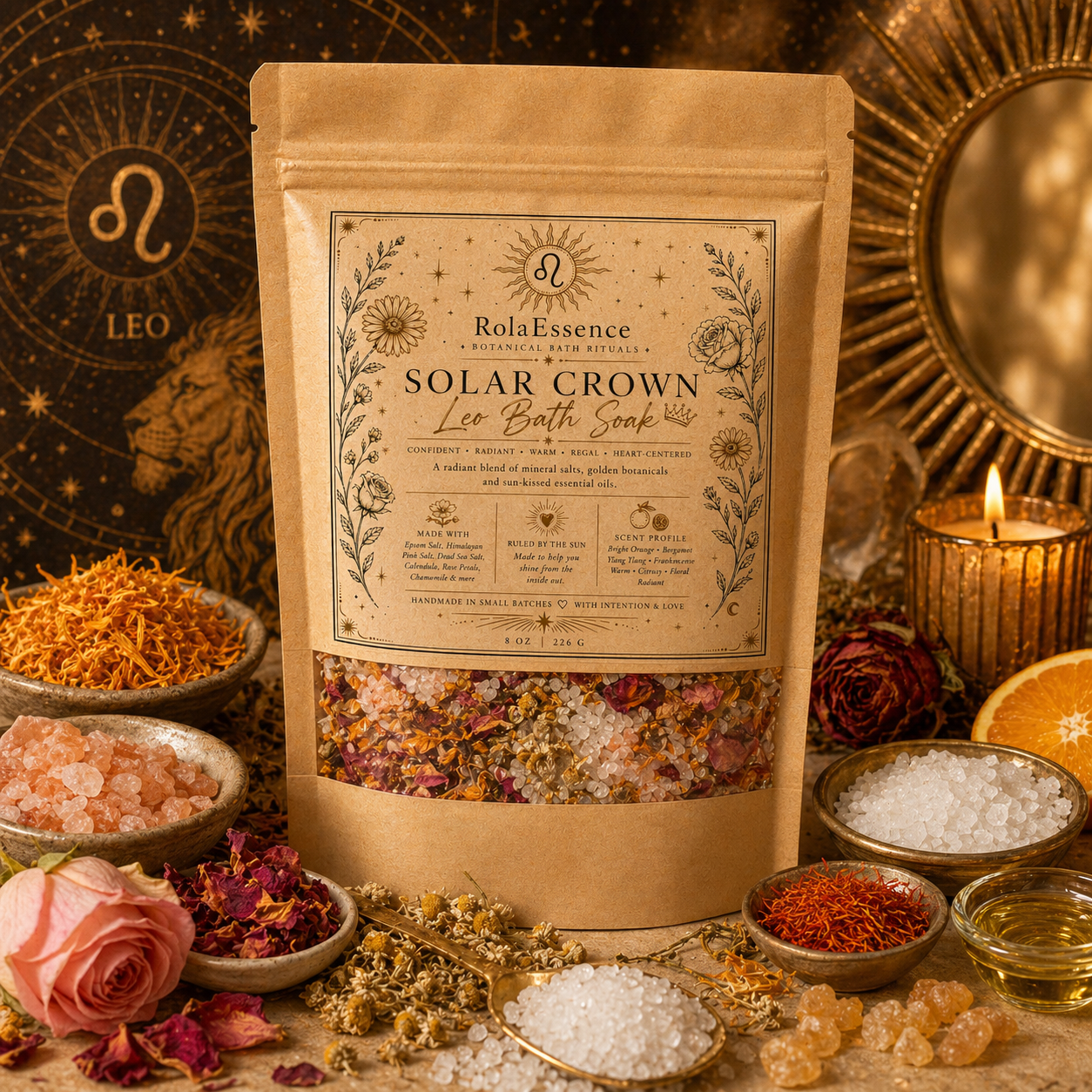 Solar Crown – Leo Bath Soak