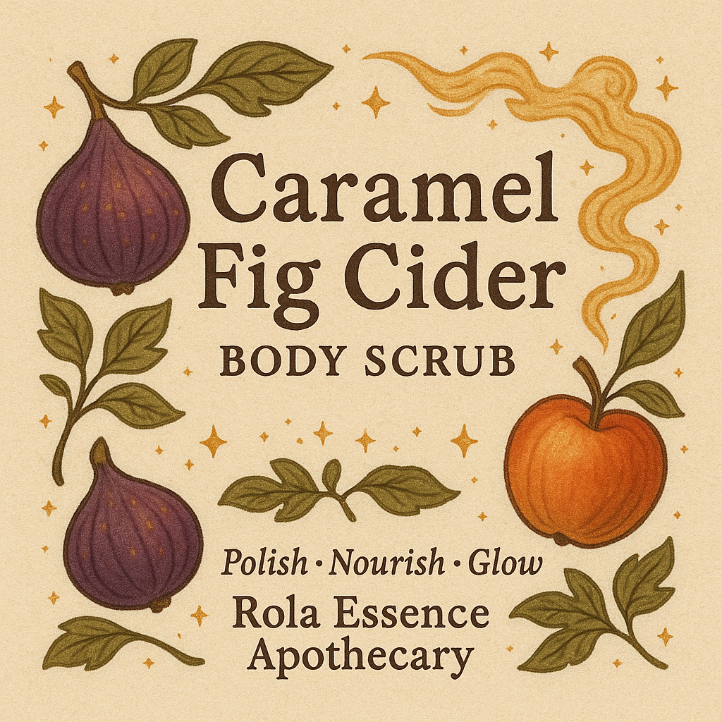 Caramel Fig Cider Scrub - Hydrating, Elasticity Improving, & Radiant