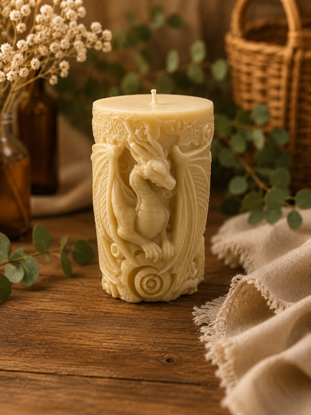 Ancient Grove Dragon Candle
