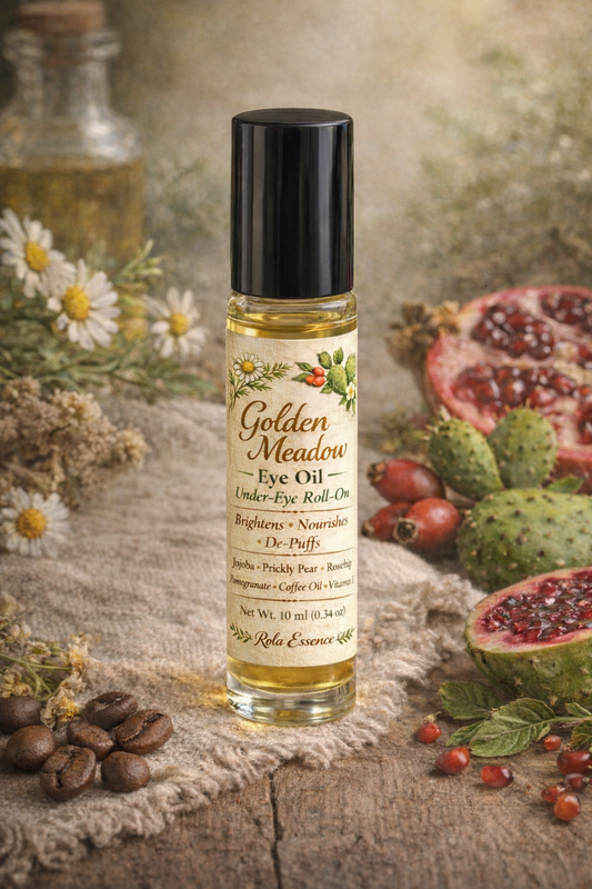 Golden Meadow Eye Oil - Brightens • Nourishes • De-Puffs