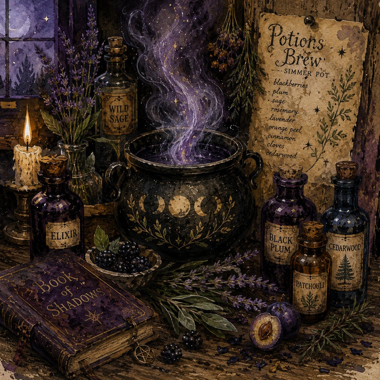 Potions Brew Simmer Pot | Brew • Simmer • Enchant