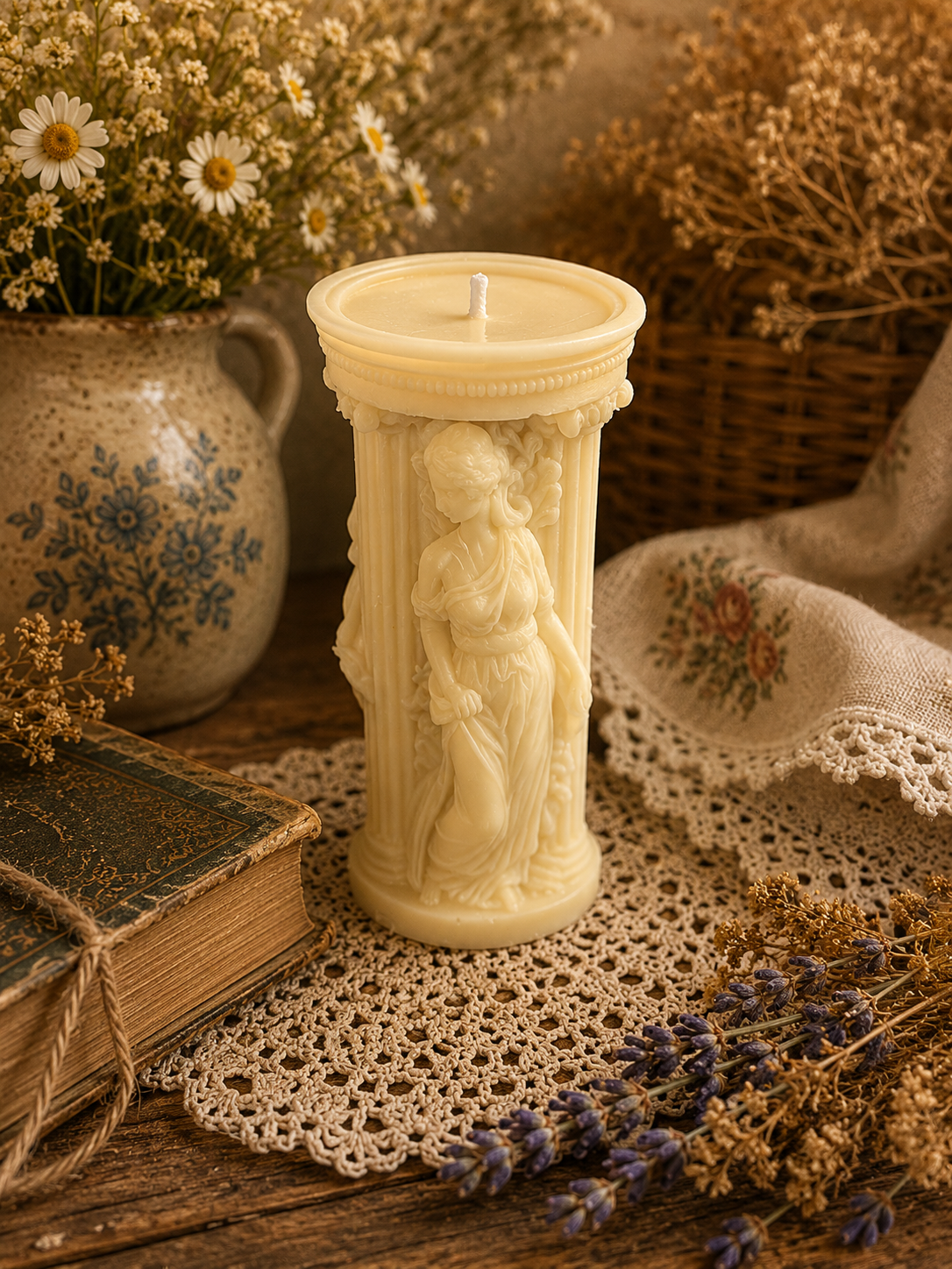 Maiden of the Garden Candle