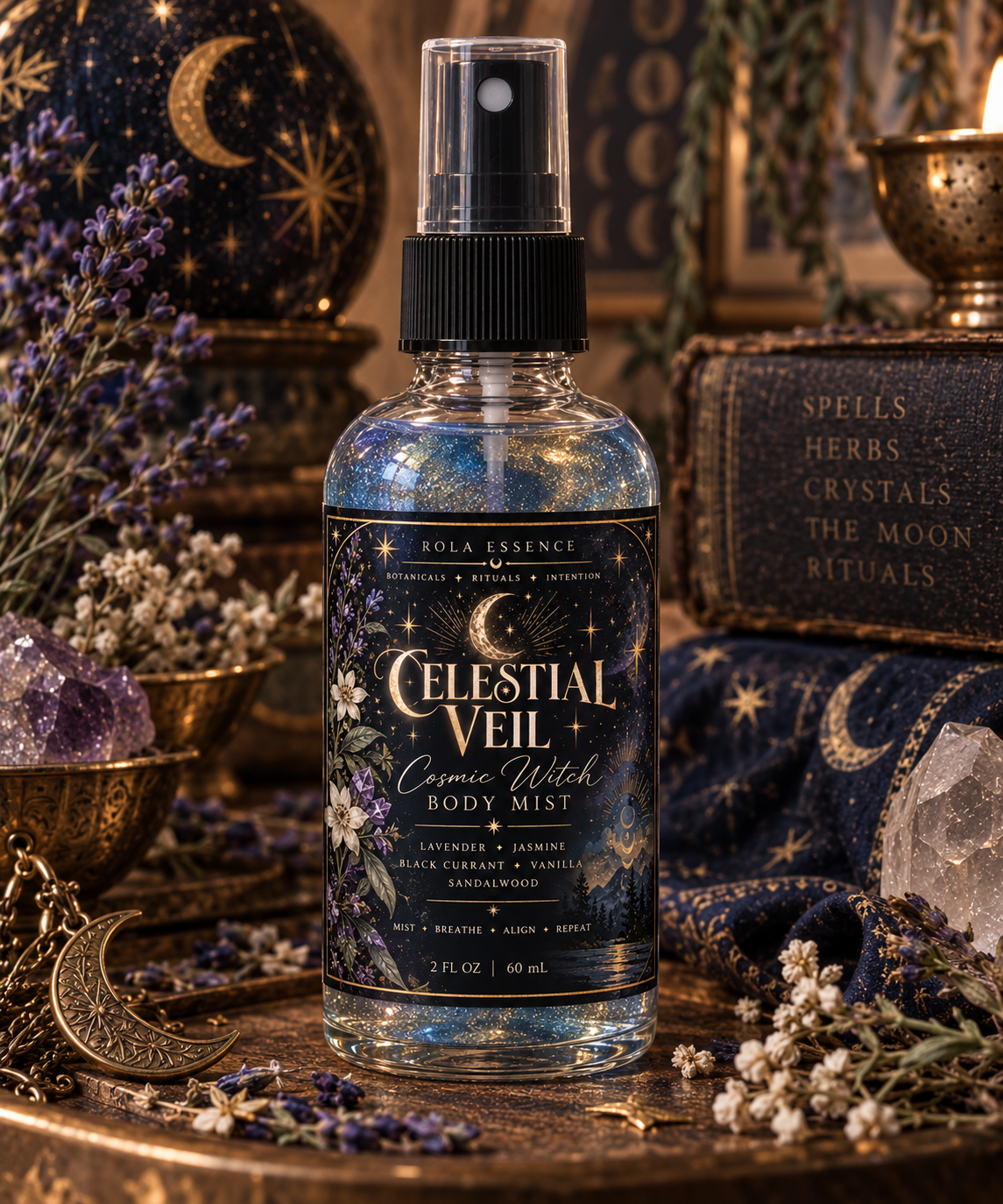 Celestial Veil ✦ Cosmic Witch Body Mist