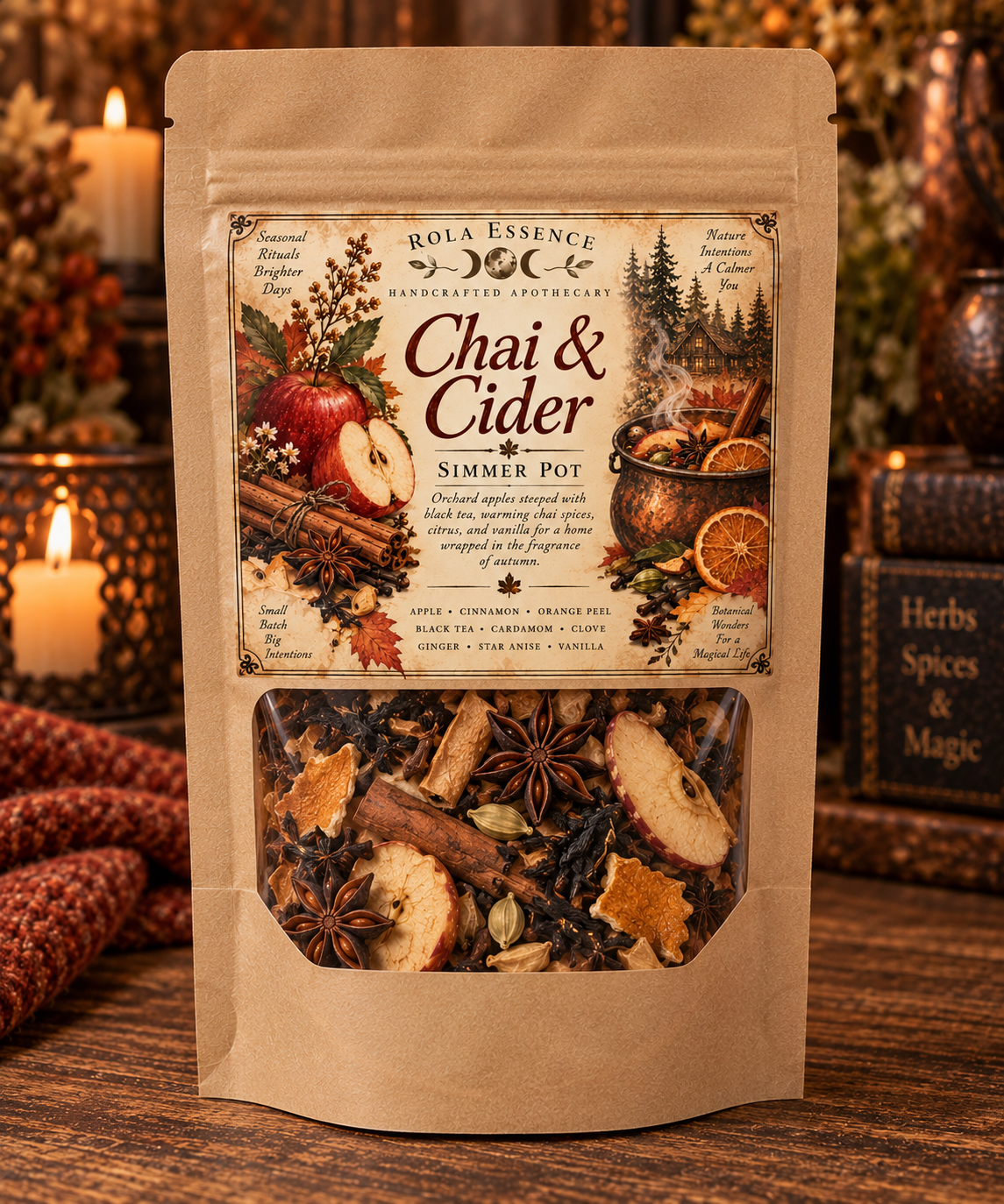 Chai & Cider Simmer Pot