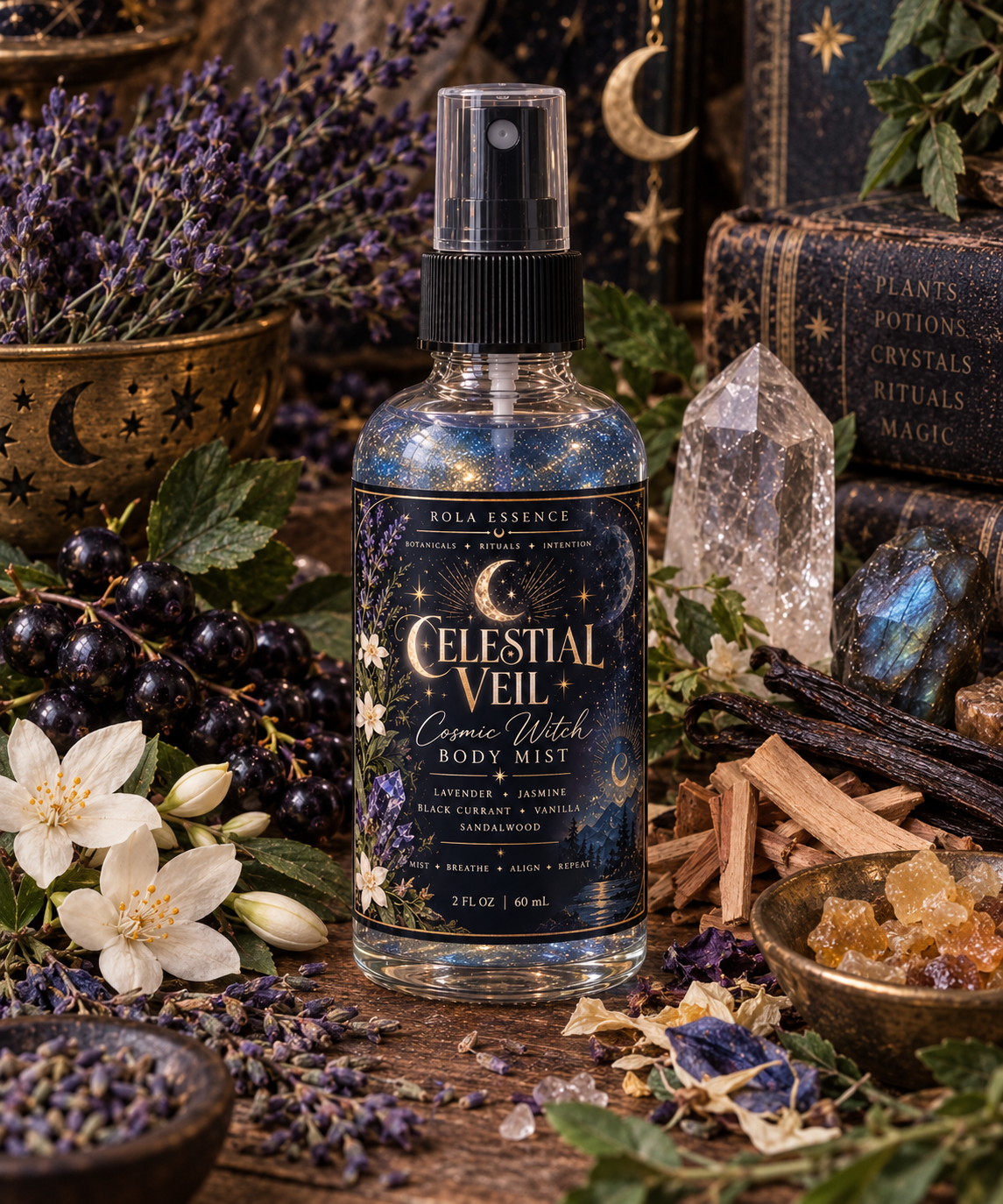 Celestial Veil ✦ Cosmic Witch Body Mist