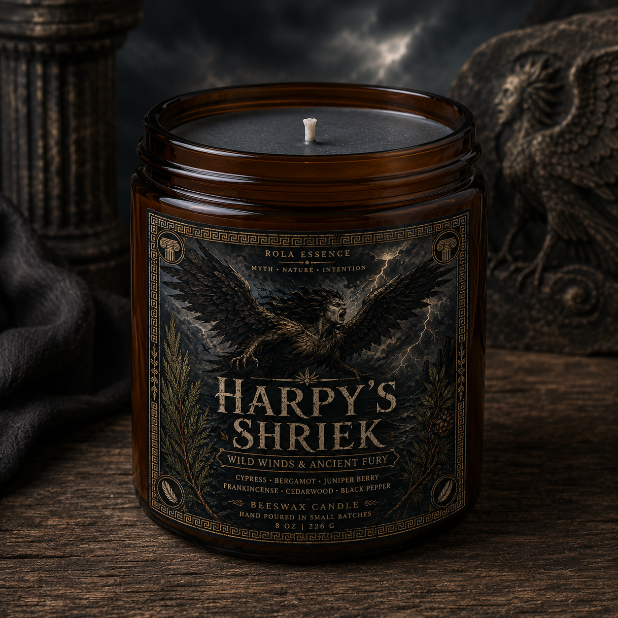 Harpy’s Shriek - Wild Winds & Ancient Fury Candle