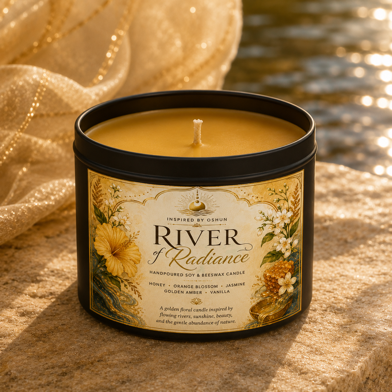 River of Radiance - Oshun Inspired Candle