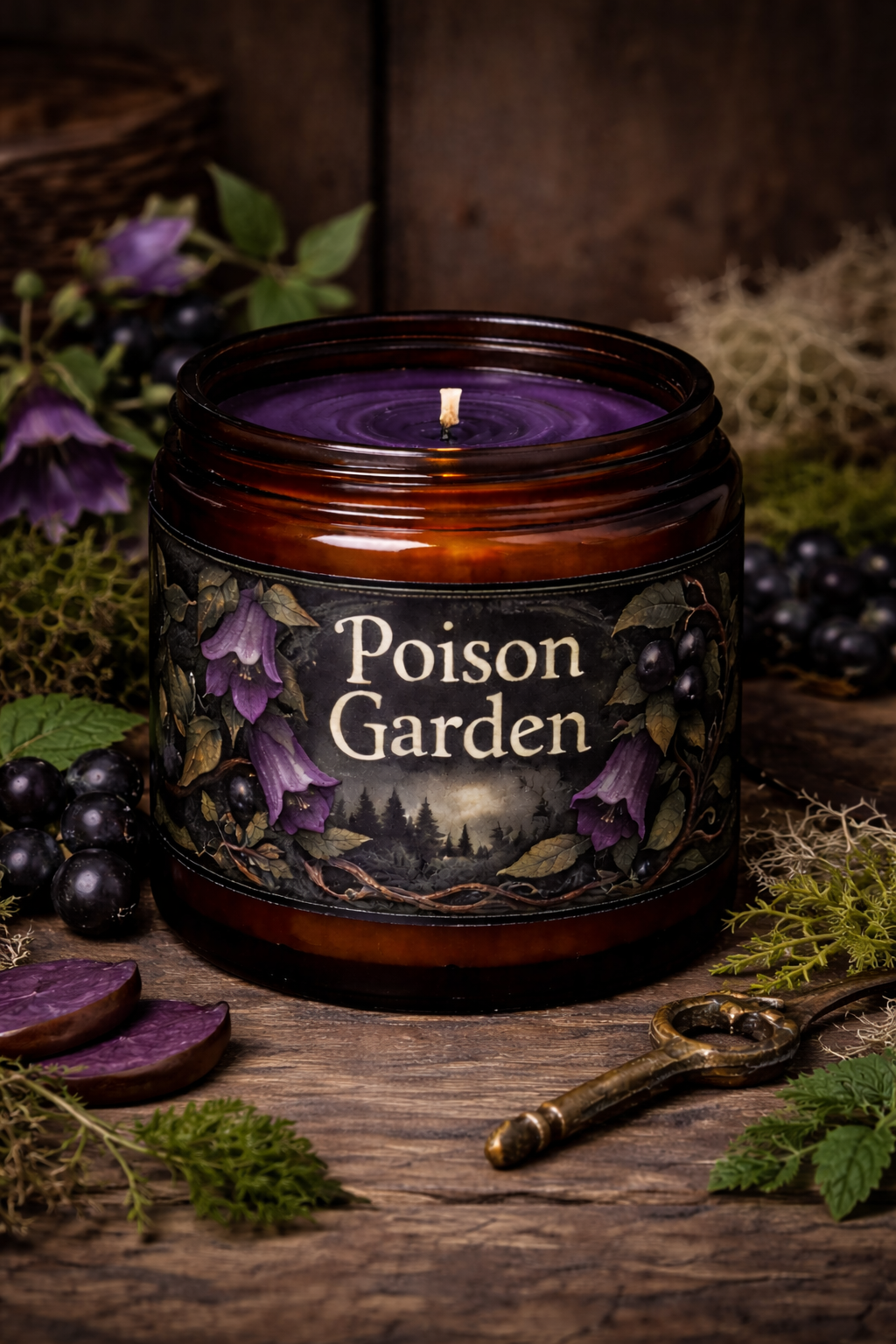 Poison Garden - Nightshade Inspired Candle