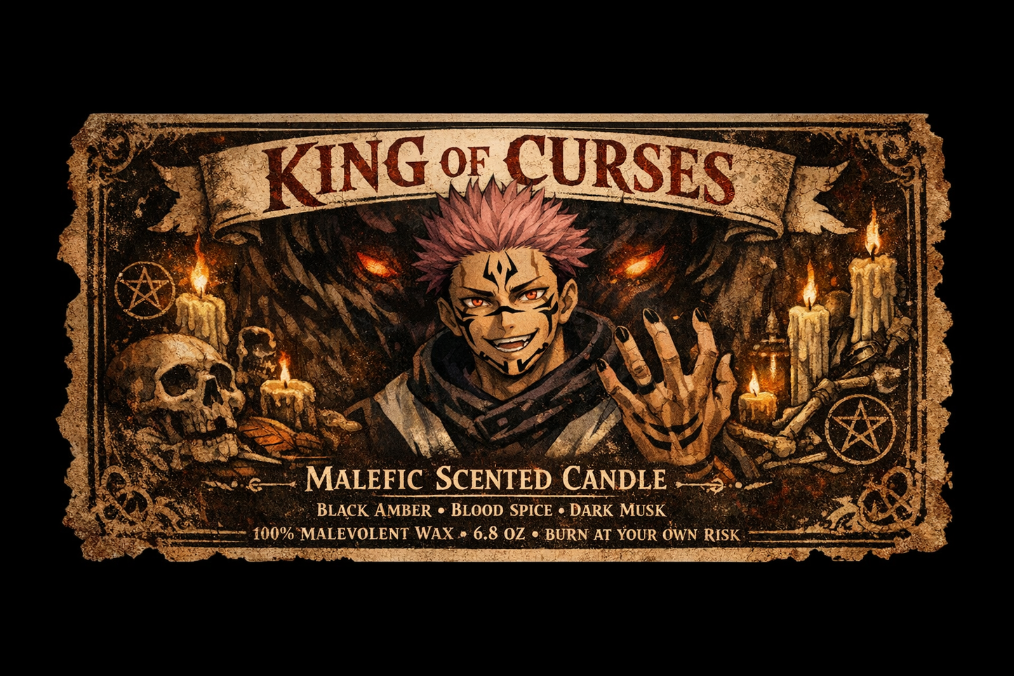 King of Curses Candle