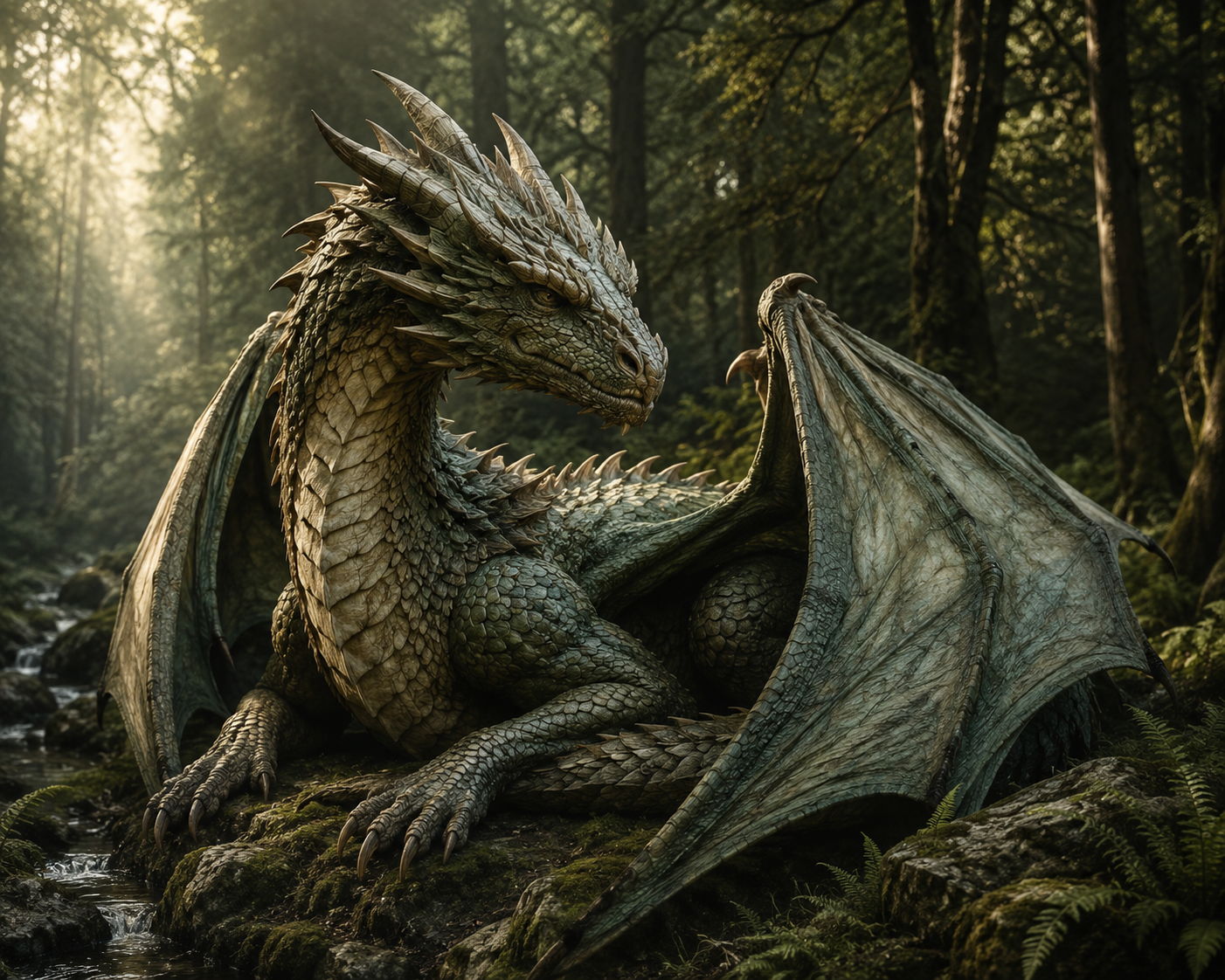 Ancient Grove Dragon Candle