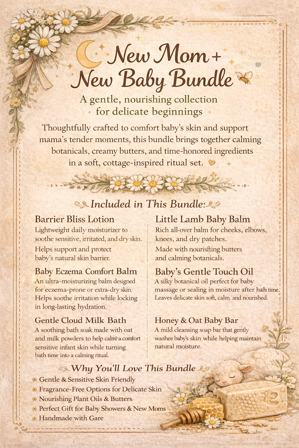 New Mom + New Baby Bundle