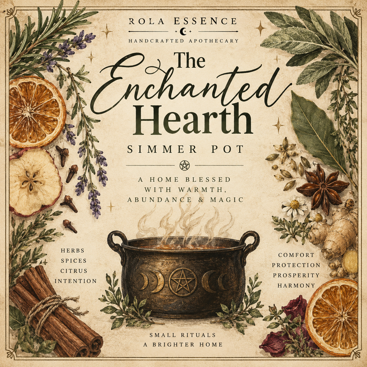 The Enchanted Hearth Simmer Pot