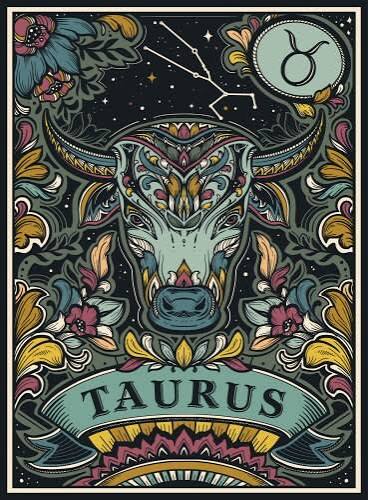 Taurus Zodiac Candle — Earthbound Bloom