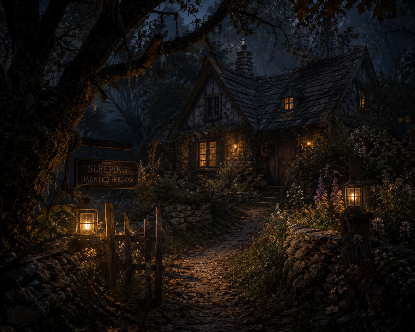 Hollow Haunt | A Little Spirit From the Autumn Woods